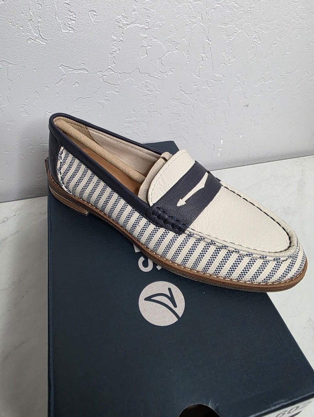 NEW Sperry Port Driving Moccasin In White Size 6‎ With Box - Picture 4 of 7